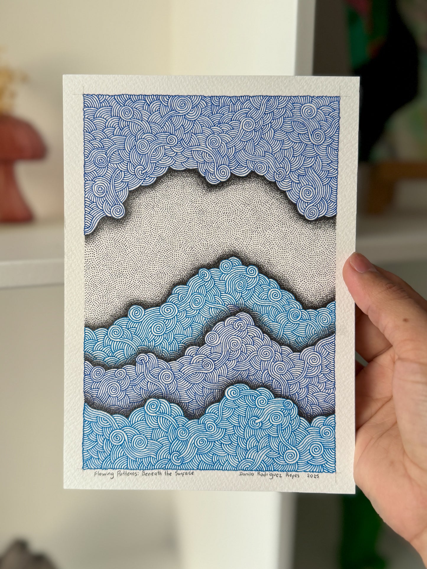 Flowing Patterns: Beneath the Surface