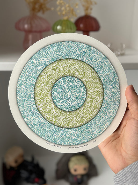 Within Circles: Green — Concept Work