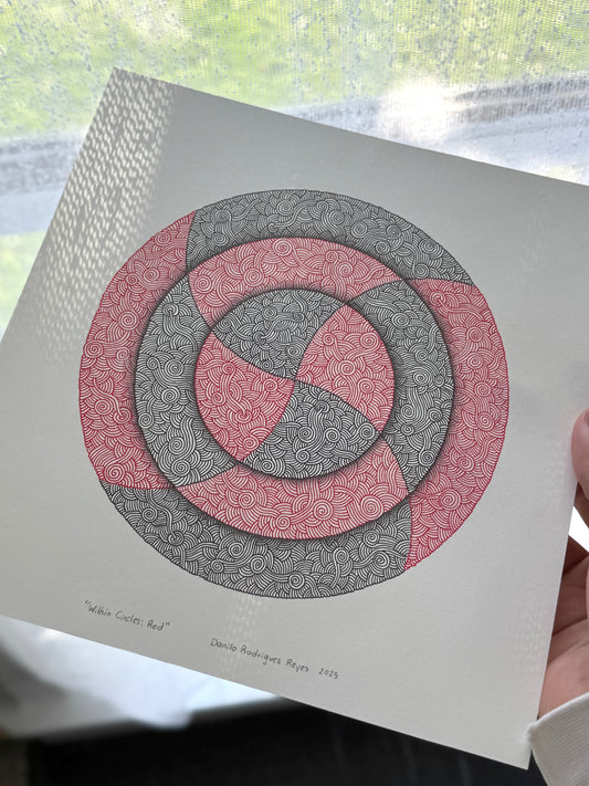 Within Circles: Red